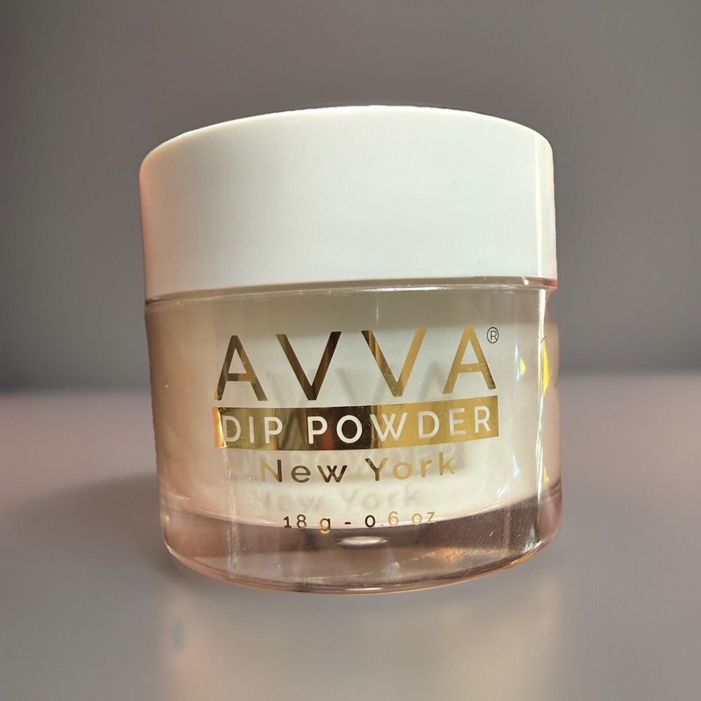 AVVA Dip Powder Shade 061 Natural Pink Nail Enhancement 0.6 oz New‎ Sealed